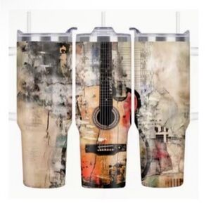 40 oz. Hot/Cold Guitar Tumbler